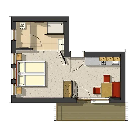 شقة فندقية Reinstadler 3*